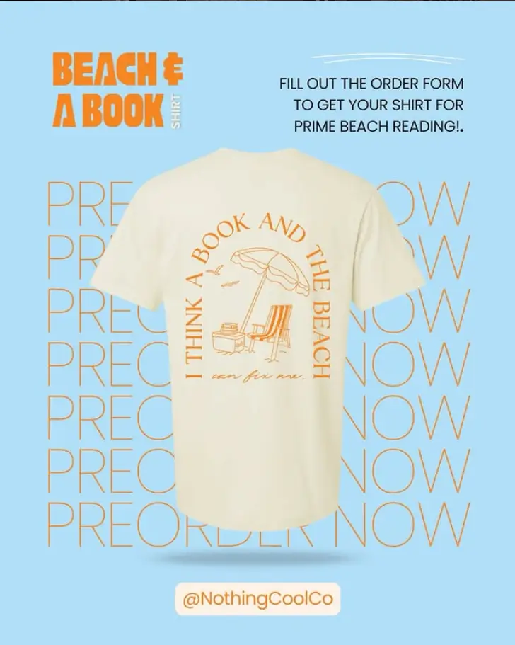 Book & Spritz T-shirt